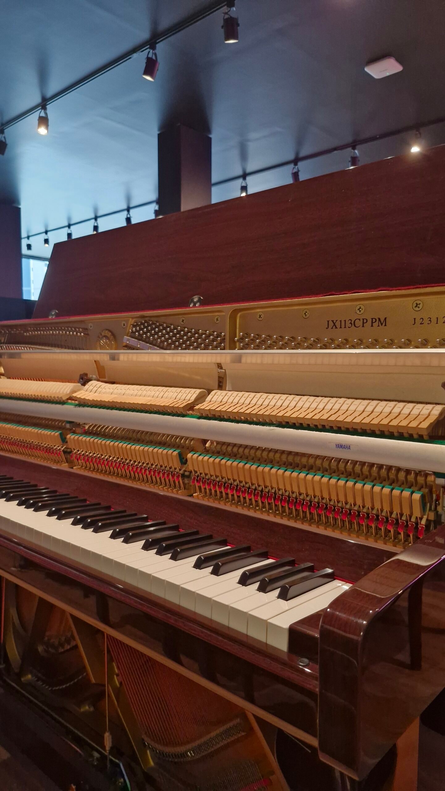 Piano Vertical usado Yamaha JX113CP PM - Imagem 7